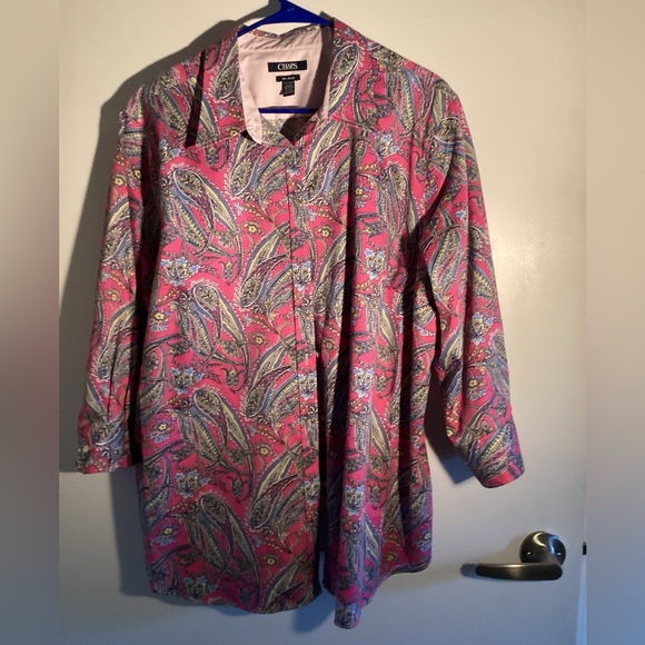 Chaps No Iron Blouse - Picture 1 of 1